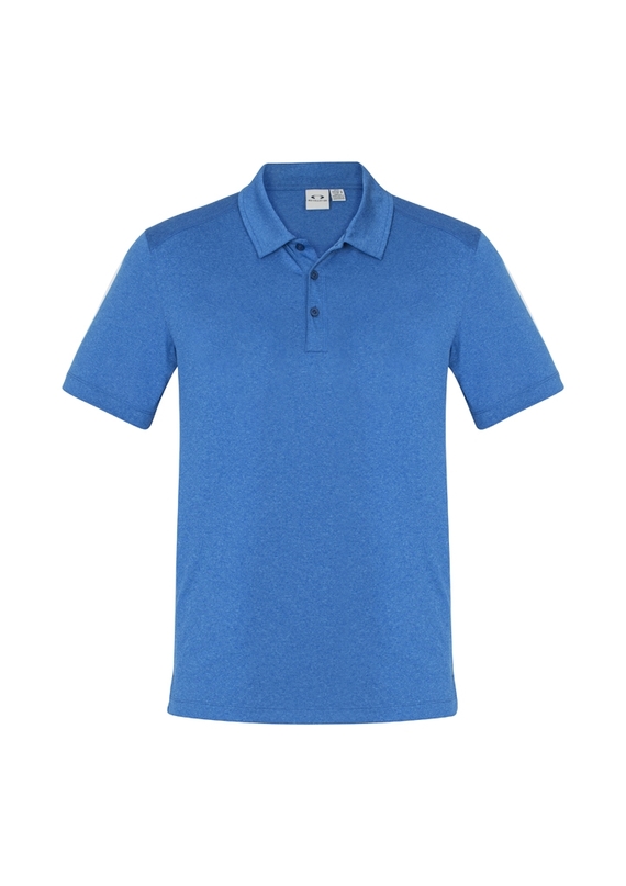 Aero BIZ COOL Cotton-feel Polo Shirt - Men - Cyan