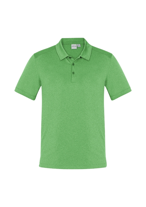 Aero BIZ COOL Cotton-feel Polo Shirt - Men - Lime
