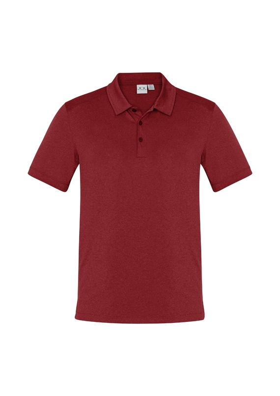 Aero BIZ COOL Cotton-feel Polo Shirt - Men - Red
