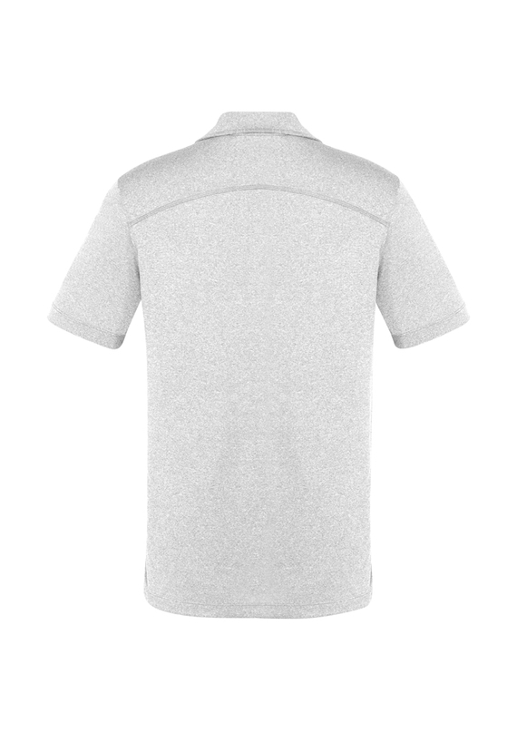Aero BIZ COOL Cotton-feel Polo Shirt - Men - Back View