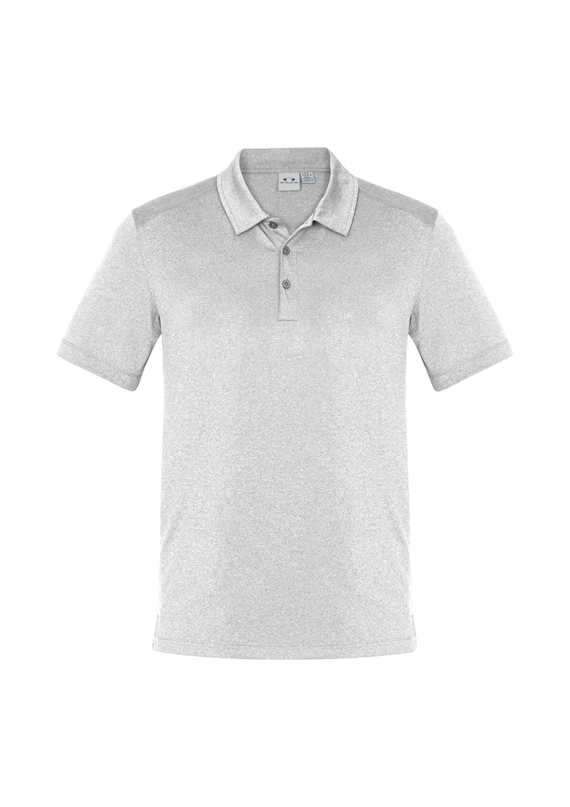 Aero BIZ COOL Cotton-feel Polo Shirt - Men - Silver