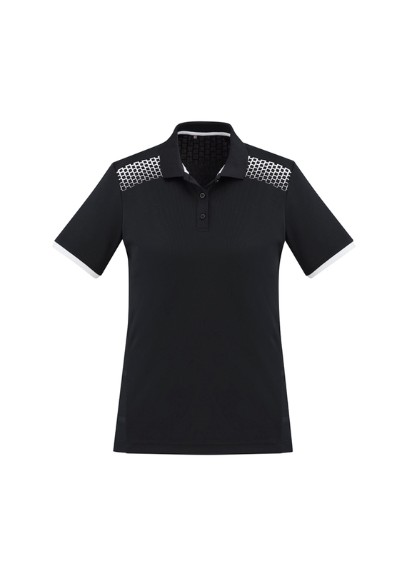 Galaxy BIZ COOL Polo Shirt - Women - Black/White