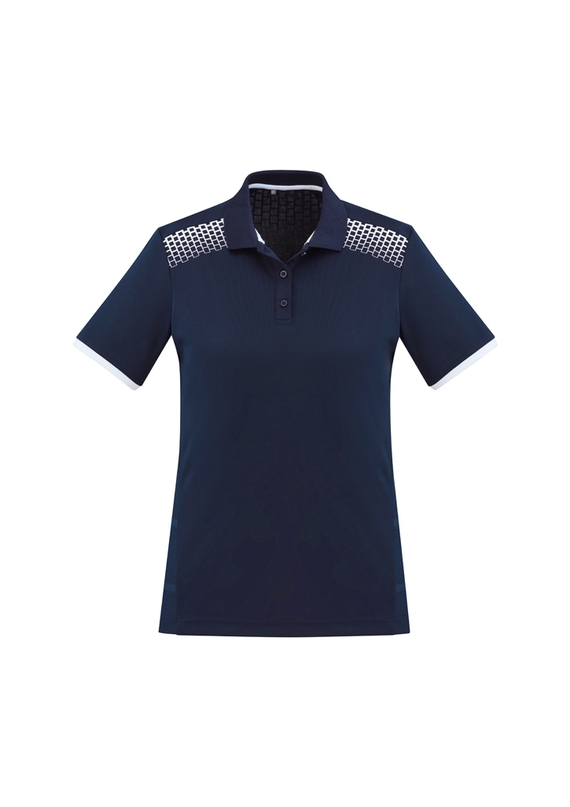 Galaxy BIZ COOL Polo Shirt - Women - Navy/White