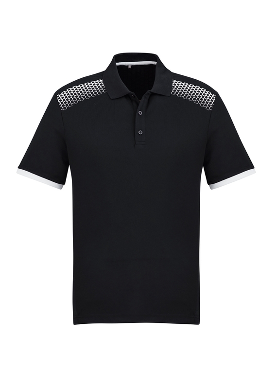Galaxy BIZCOOL Polo Shirt - Men - Black/White