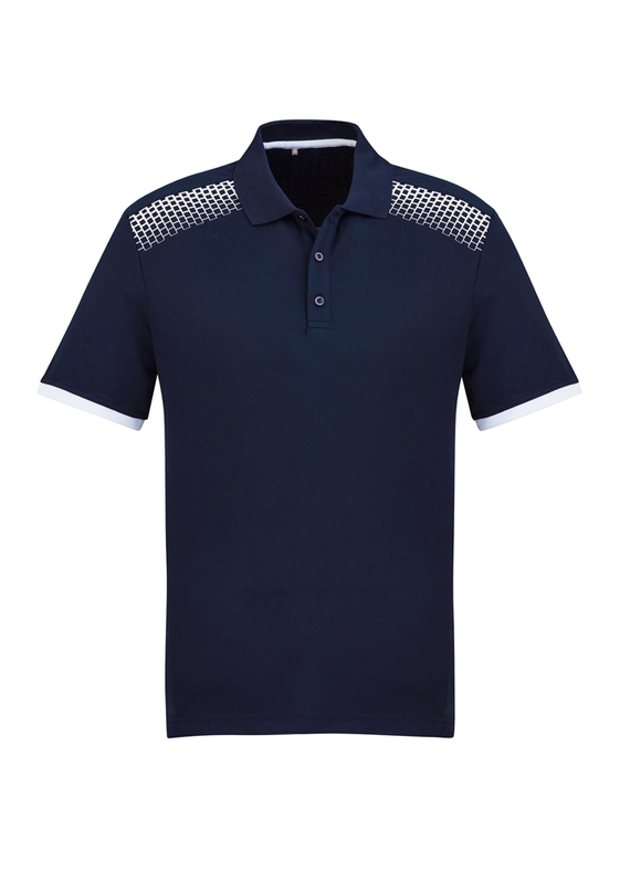 Galaxy BIZCOOL Polo Shirt - Men - Navy/White