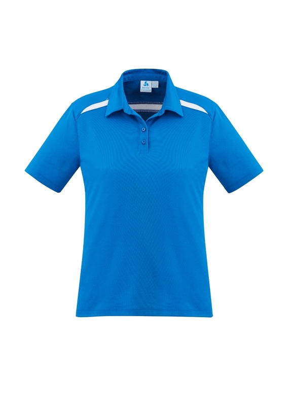 Sonar Poly/Cotton Polo Shirt - Women - Royal/White