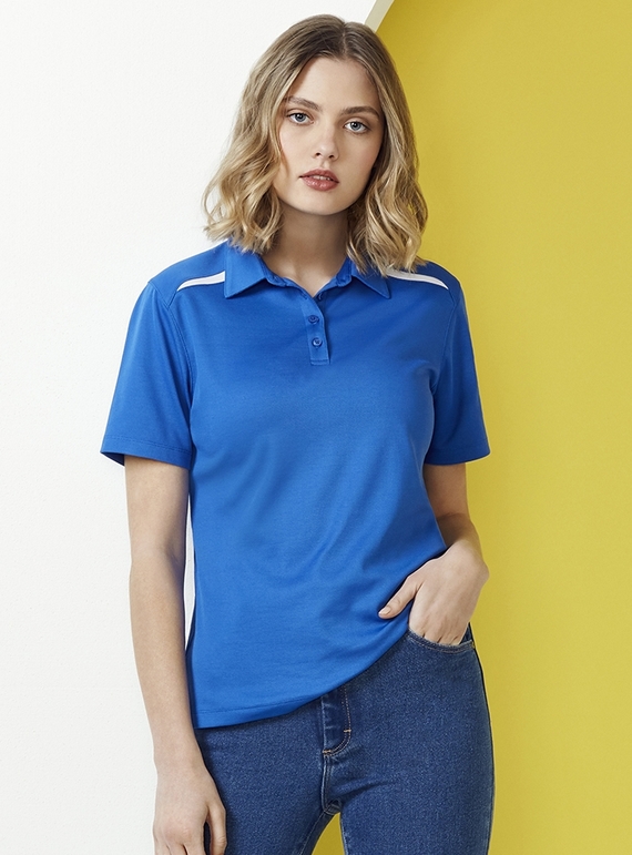 Sonar Poly/Cotton Polo Shirt - Women