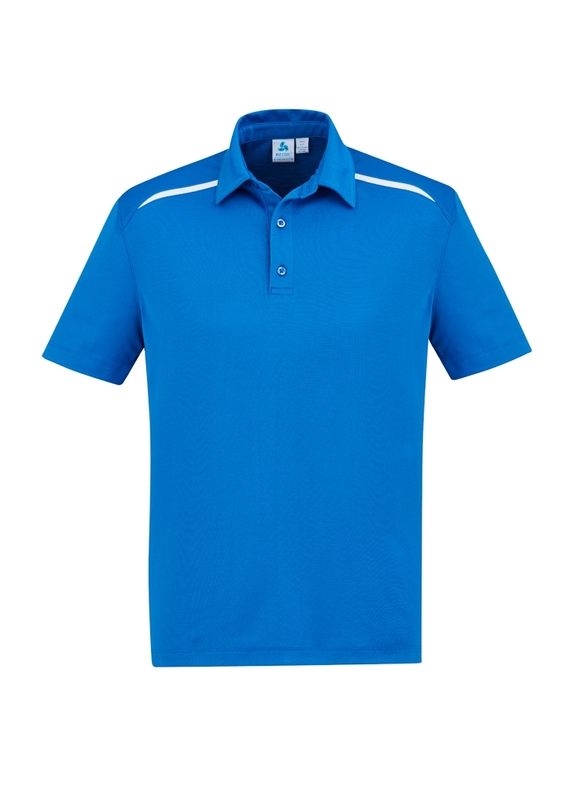 Sonar Poly/Cotton Polo Shirt - Men - Royal/White