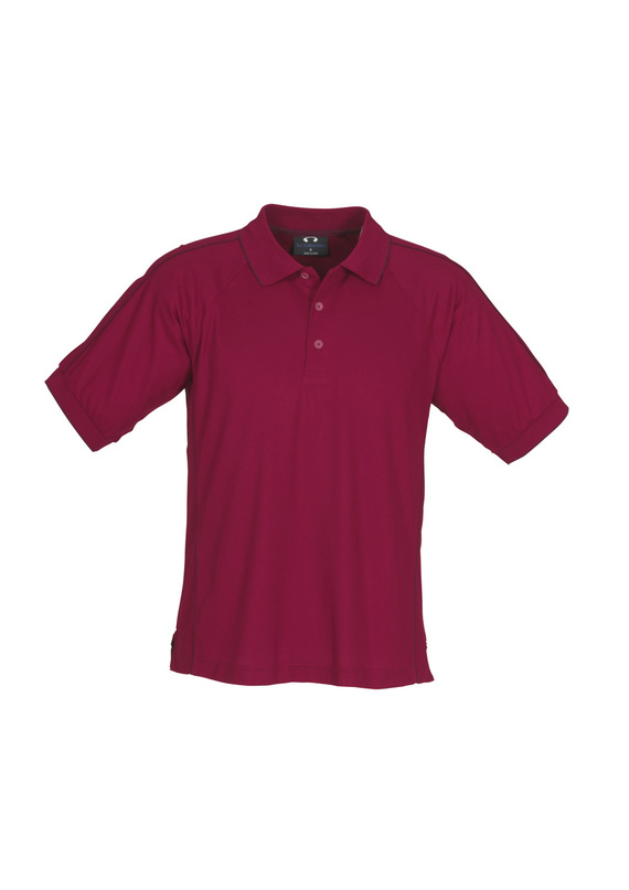 Resort BIZ COOL Polo Shirt - Men - Cherry/Maroon
