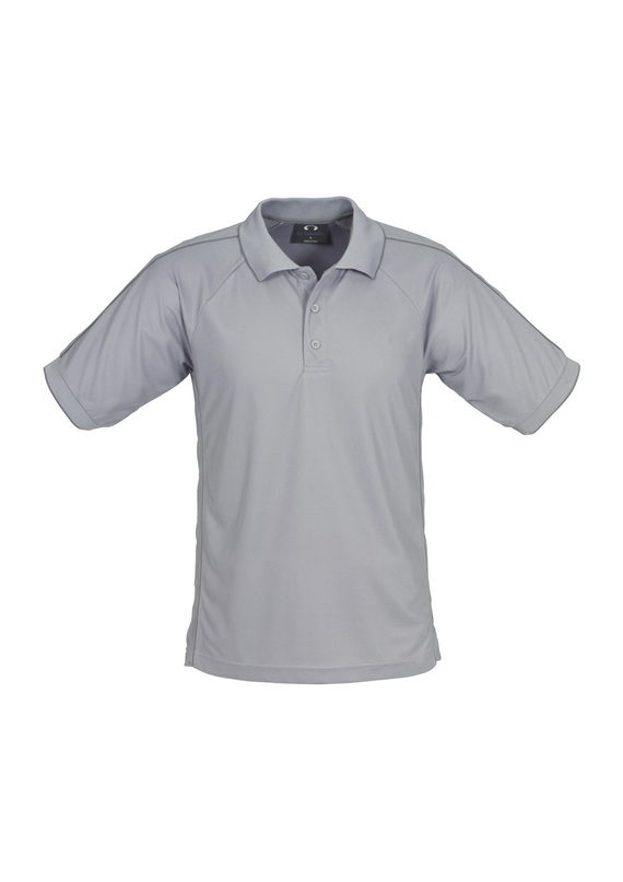 Resort BIZ COOL Polo Shirt - Men - Grey/Charcoal