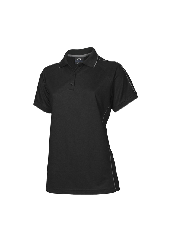 Resort BIZ COOL Polo Shirt - Women - Black/Charcoal