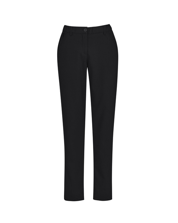 Comfort Waist Slim Leg Pant - Women - Black
