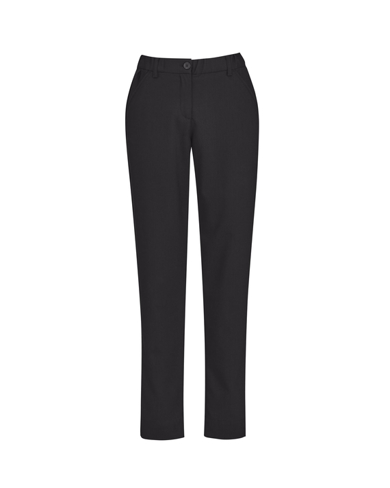 Comfort Waist Slim Leg Pant - Women - Charcoal