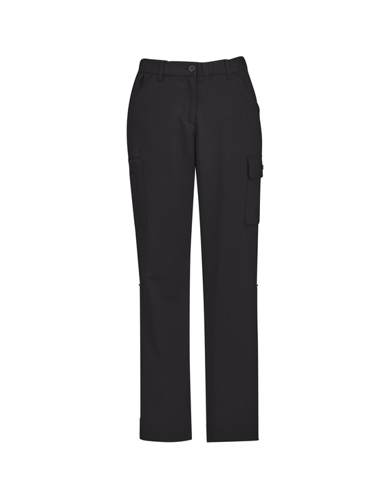 Comfort Waist Cargo Pant - Women - Charcoal