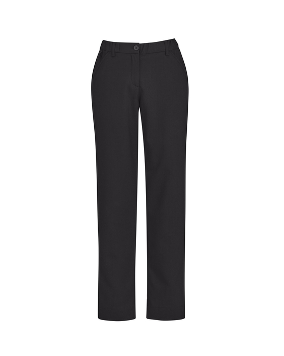 Comfort Waist Straight Leg Pant - Women - Charcoal