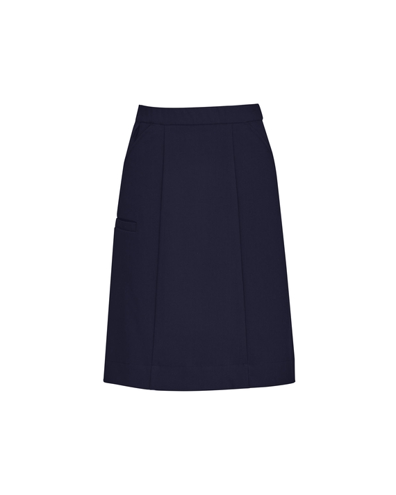 Comfort Waist Cargo Skirt - Women - Navy