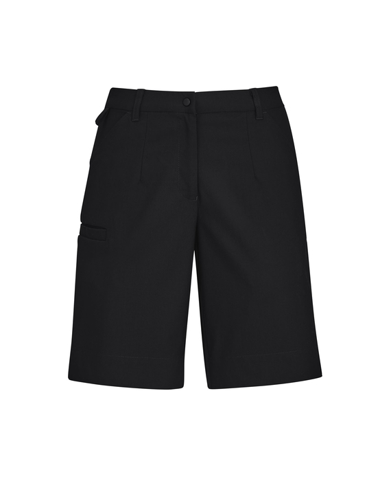 Comfort Waist Cargo Short - Women - Black
