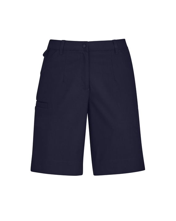 Comfort Waist Cargo Short - Women - Navy