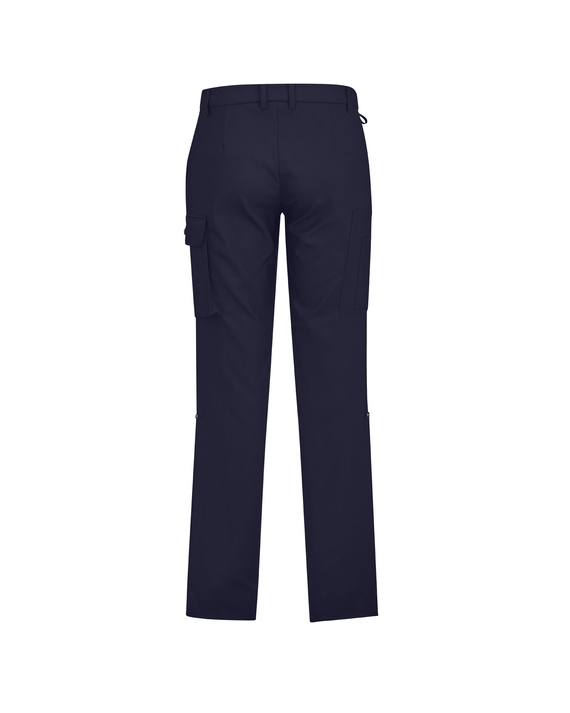 Flat Front, Roll Up, Cargo Pant - Men - Back View