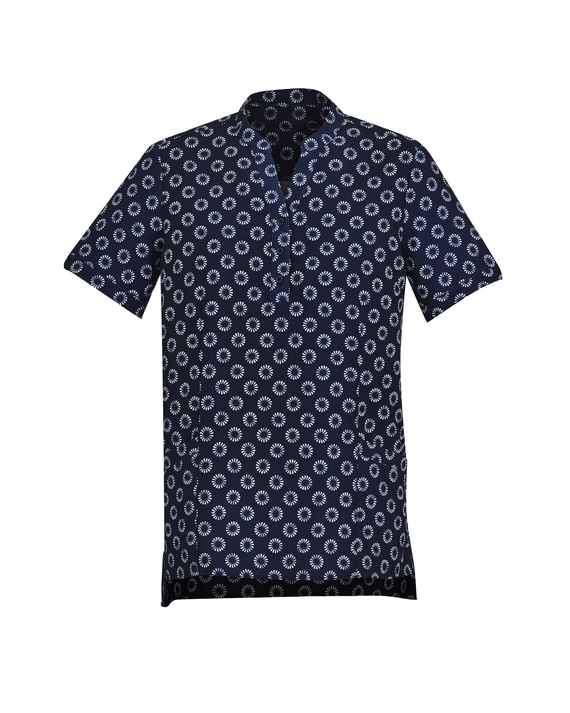 Florence Daisy Print Tunic - Women - Daisy Navy