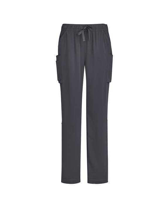 Avery Straight Leg Roll Up Scrub Pants - Women - Charcoal