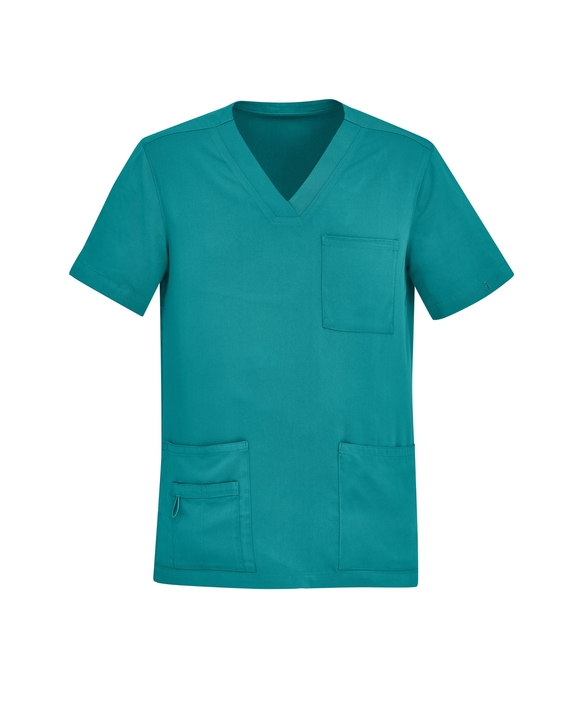 Avery V-Neck Scrub Top - Men - Teal