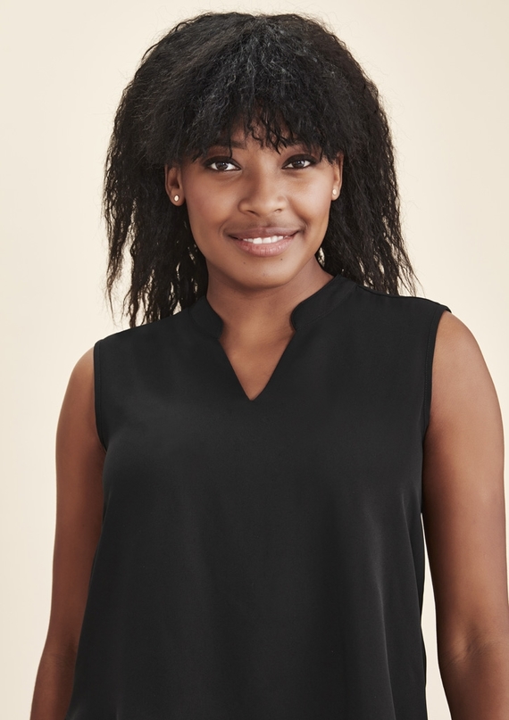 Seville Sleeveless Layered Blouse - Women