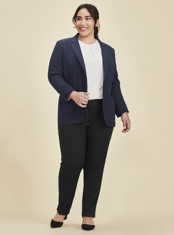 Arden Cotton Rich Blazer - Women