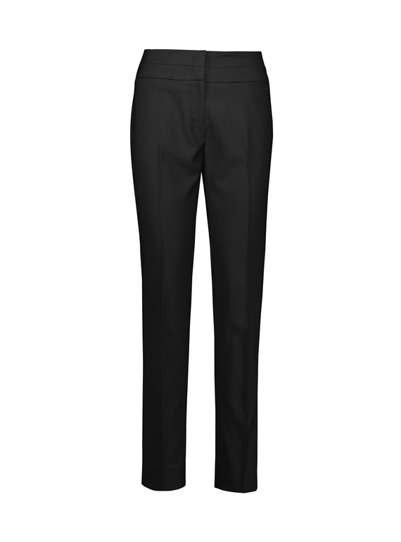 Renew Mid-Waist Slim Leg Pant - Women - Pencil Black
