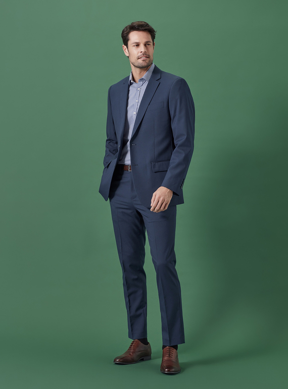 Renew Slim Fit Flat Front Pant - Men