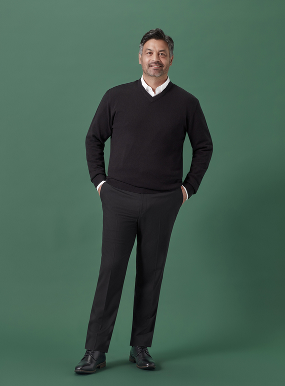 Renew Slim Fit Flat Front Pant - Men