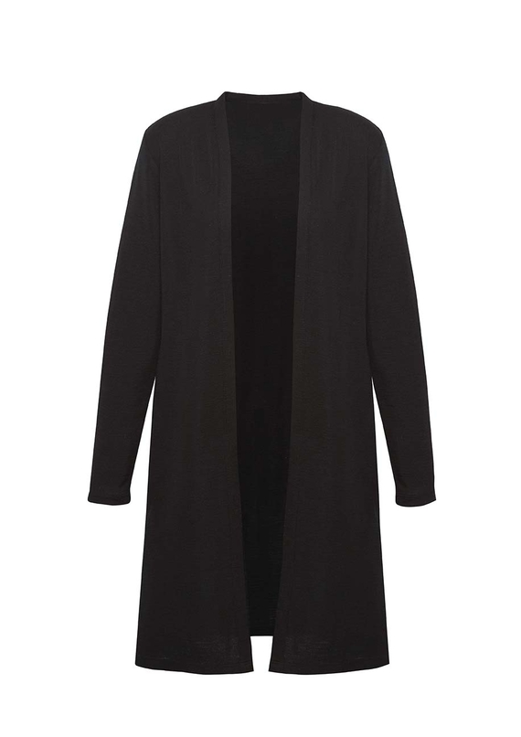 Women's Chelsea Long Line Cardigan - Graham Brown & CO - Black