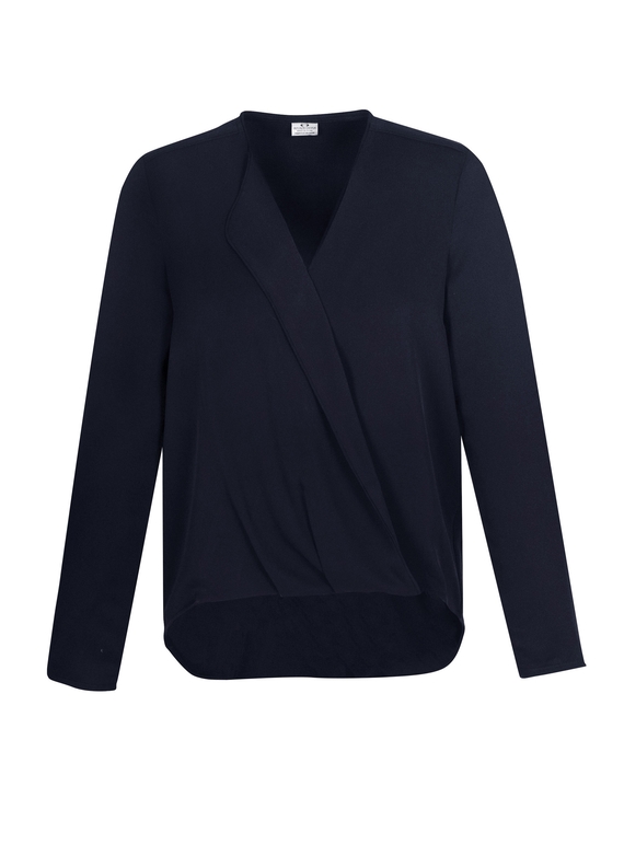 Lily Hi-Lo Blouse - Women - Ink