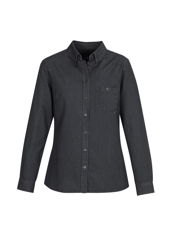 Indie Long Sleeve Shirt - Women - Black