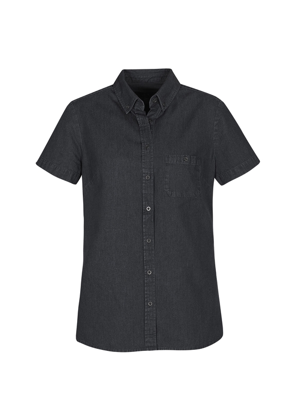 Indie Short Sleeve Shirt - Women - Black