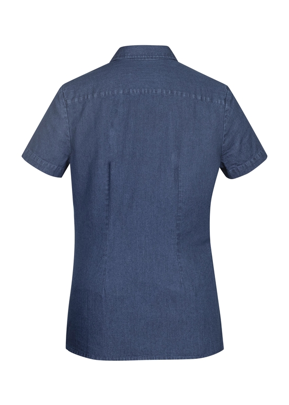 Indie Short Sleeve Shirt - Women - Dark Blue