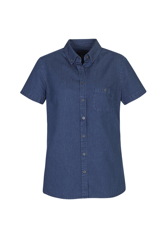 Indie Short Sleeve Shirt - Women - Dark Blue
