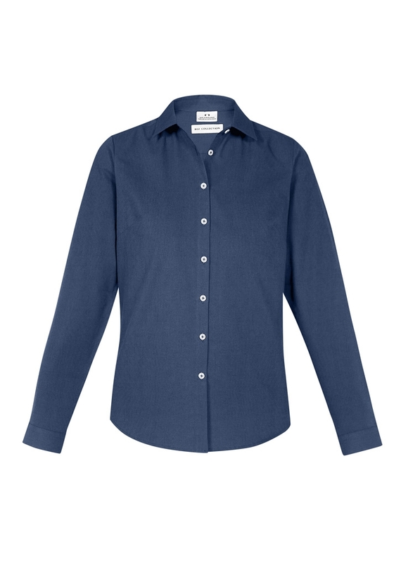 Memphis Shirt - Women - Mineral Blue