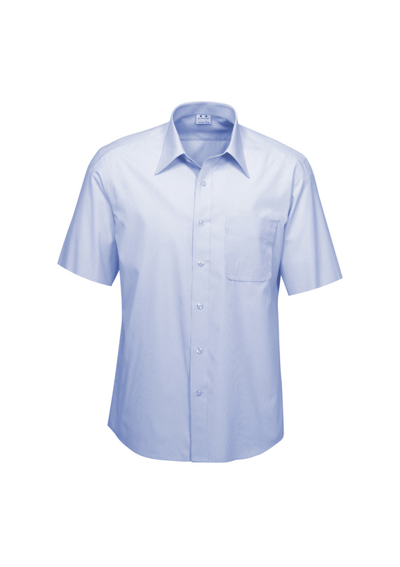 Ambassador Short Sleeve Shirt - Men - Blue