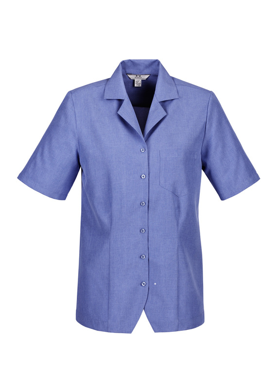 Oasis Plain Action Back Overblouse - Women - Mid Blue