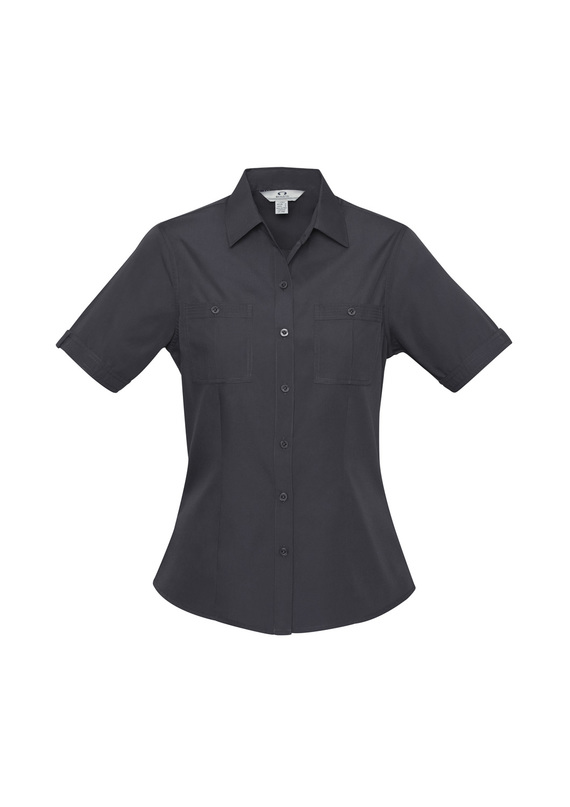 Bondi Short Sleeve Shirt - Women - Charcoal