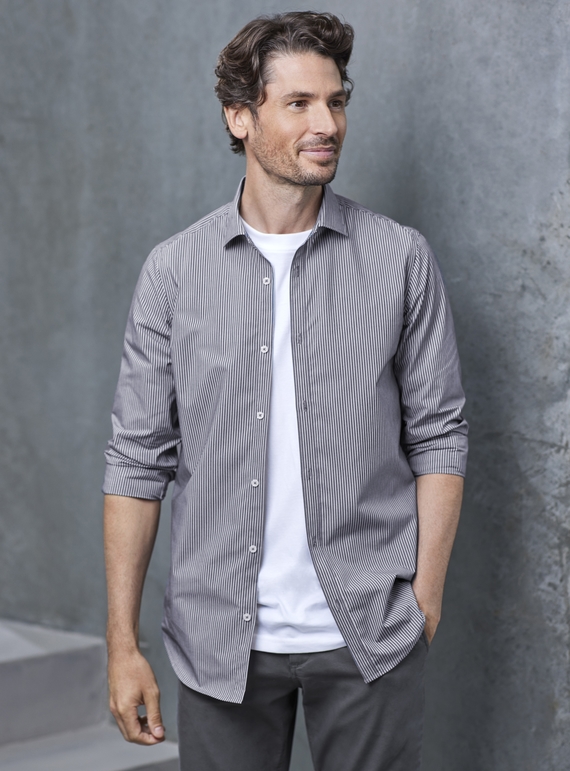 Conran L/S Tailored Cotton-rich Shirt - Men