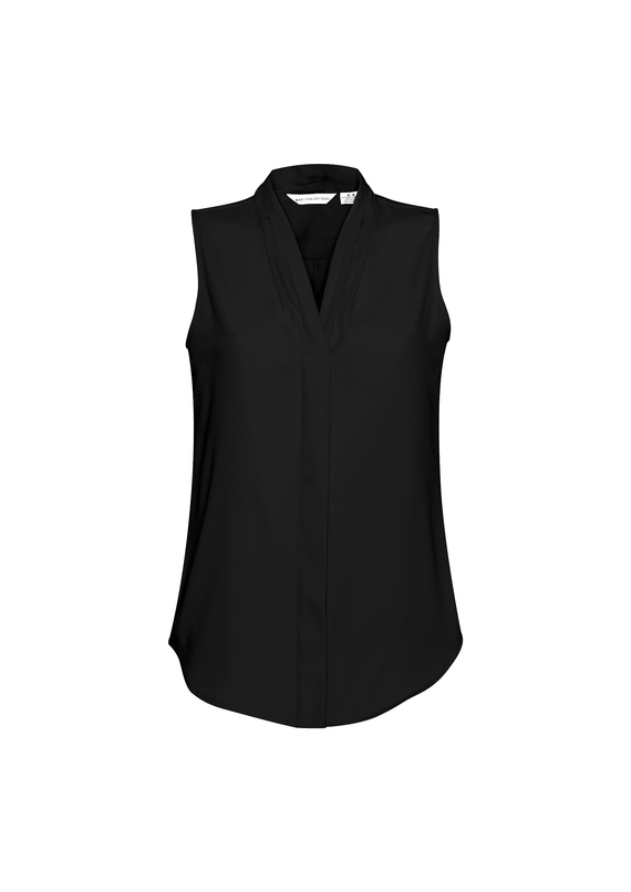 Madison Easy Elegance Sleeveless Blouse - Black