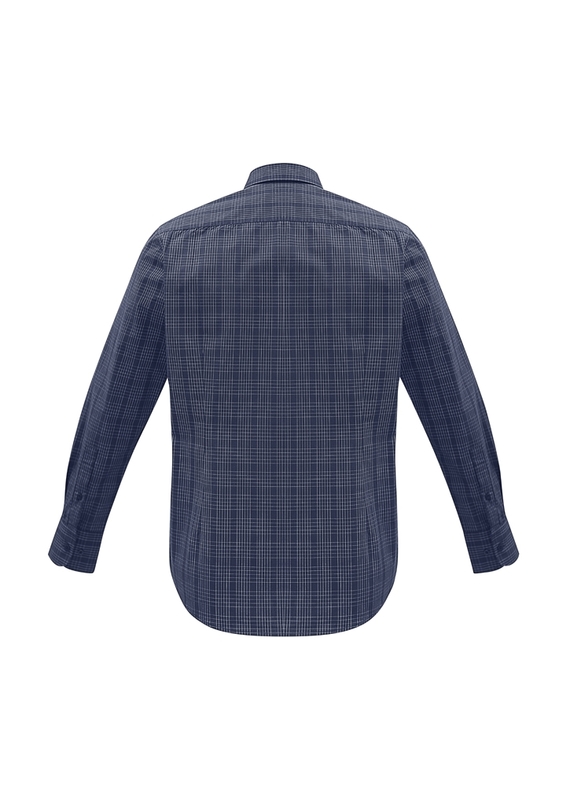 Harper Long Sleeve Check Shirt - Men - Back View