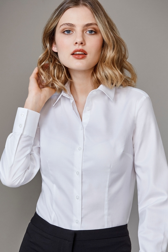 Long Sleeve Regent Shirt 100% Cotton - Women