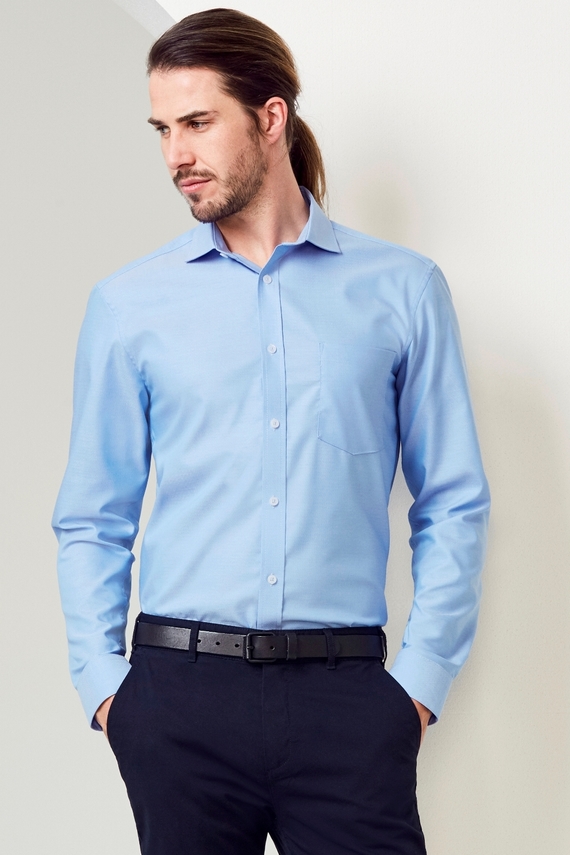 Regent Long Sleeve 100% Cotton Shirt - Men