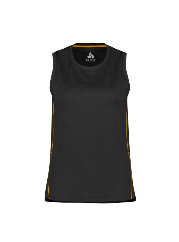 Balance Singlet - Women - Black/Gold