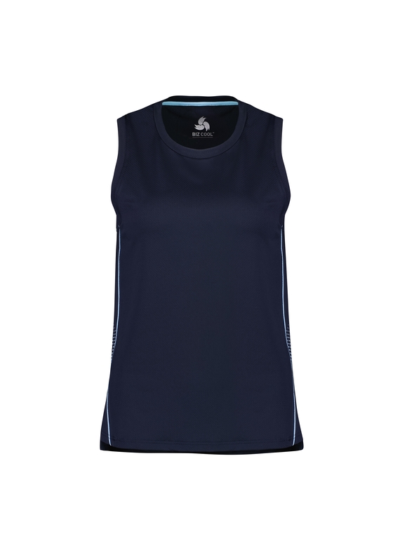 Balance Singlet - Women - Navy/Sky