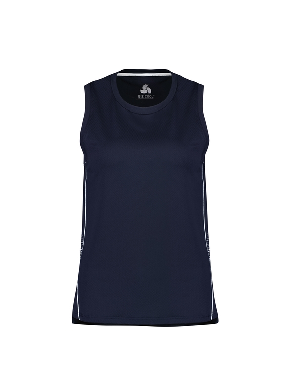 Balance Singlet - Women - Navy/White