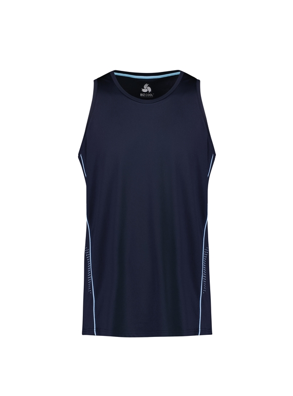Balance Singlet - Men - Navy/Sky